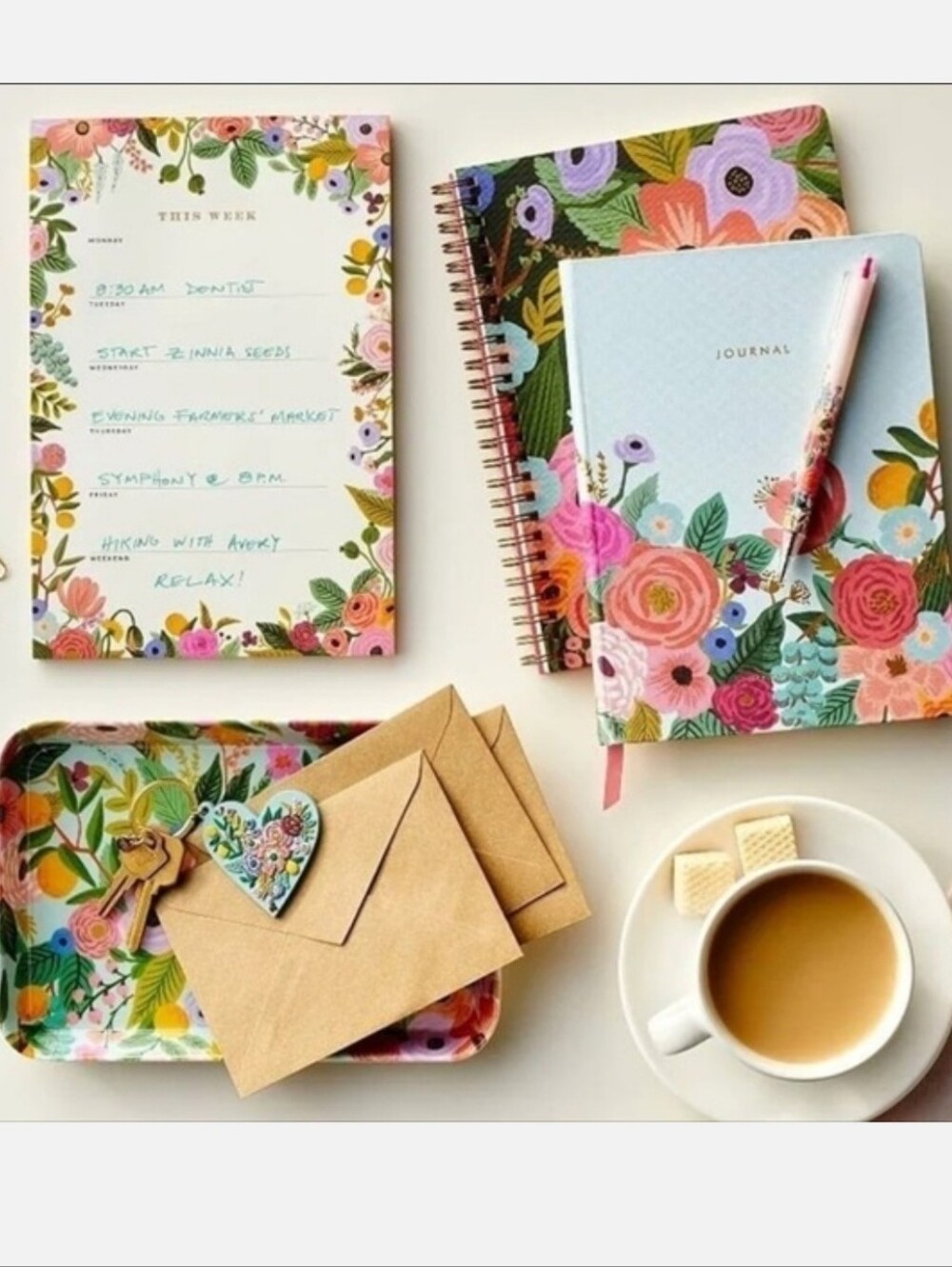Rifle Paper Co. Garden Party Trinket Tray - Picture 2 of 7